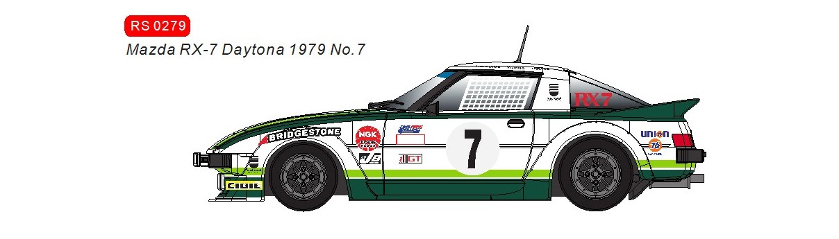 RS0279 Mazda RX-7 Daytona 1979 #7